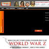 Win 1 of 100 double passes to see World War Z in cinemas!