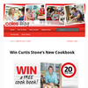 Win 1 of 20 copies of Curtis Stone's new Cookbook!