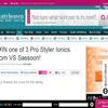 Win 1 of 3 Pro Styler Ionics from Vidal Sassoon!