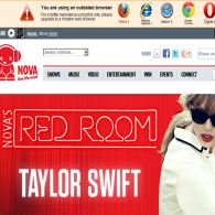 Win 1 of 5 trips to Sydney to see Taylor Swift in Nova's Red Room