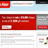 Win $16000 or 1 of 50 $200 Vouchers