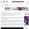 Win 3 pieces from the Mara Hoffman 'Everything But Water' capsule collection + a $250 gift card!