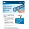 Win $5,000 cash!
