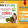 Win a $1,500 Woolworths or Coles Gift Card