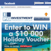 Win a $10,000 travel voucher!