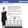 Win a little black dress by Alex Perry & a year's supply of 'Youth' from Lancome!