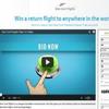 Win a return flight to anywhere in the world!