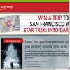 Win a trip for 2 to San Francisco with Star Trek: Into Darkness!