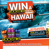Win a trip to Hawaii for you & a mate + win 1 of 10 Rockstar surfboards!