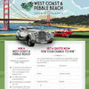 Win a West Coast & Pebble Beach 'Tour D'Elegance' for 2!