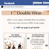 Win a year's supply of Estee Lauder 'Double Wear' foundation!