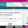 Win one of 10 Colgate MaxWhite ONE Ice toothpastes