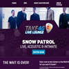 Win Tickets for you and 3 friends to see Snow Patrol (Debit MasterCard cardholders only)