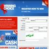 Win $2000 Cash