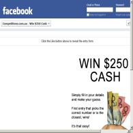 Win $250 Cash!