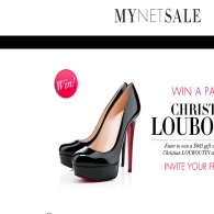 My Net Sale - Win a Pair of Christian Louboutin Shoes ...