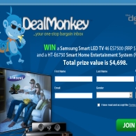 Win a Samsung Smart LED TV 46